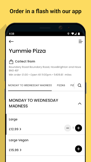 Yummie Pizza Screenshot 0