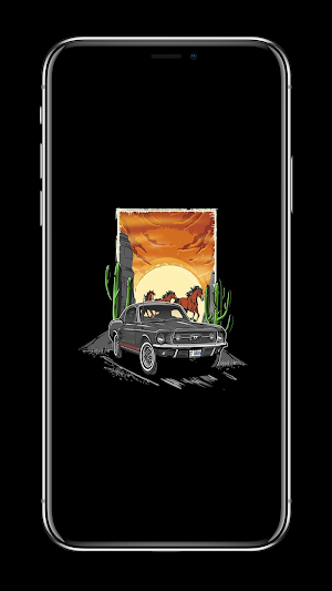 Black Wallpaper Screenshot 3