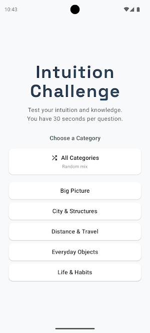 Intuition Challenge Screenshot 0