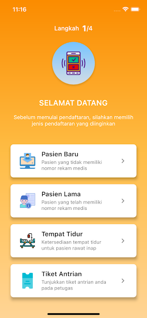 Antrian Online RSUD Sayang Rak Screenshot 1