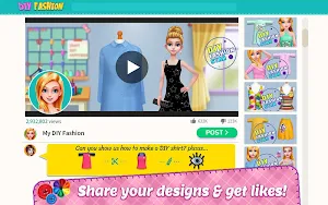DIY Fashion Star - Design Hacks Clothing Game Screenshot 3