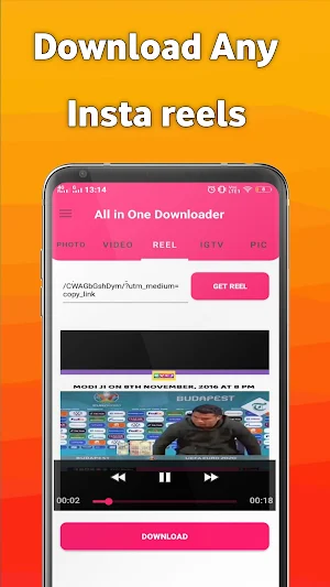 Reels & Story Video Downloader Screenshot 2