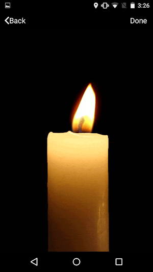 The White Candle Meditation Screenshot 3