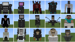 TVMan MOD Minecraft Skibidi Screenshot 1