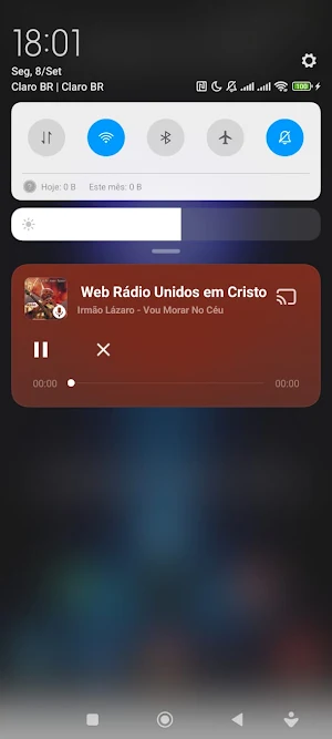 Web Rádio Unidos em Cristo Screenshot 1