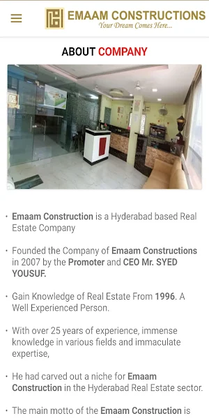 emaamconstructions Screenshot 3