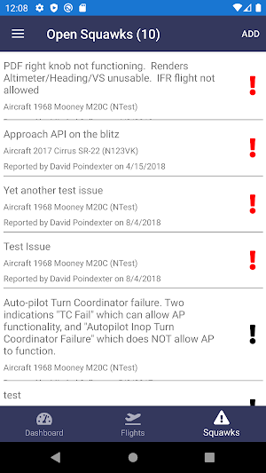 FlightFiles Mobile Screenshot 1