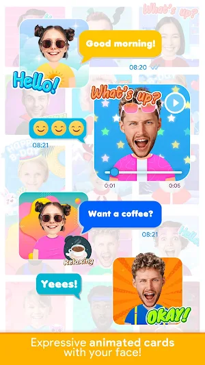 Greeting cards with messages Screenshot 0