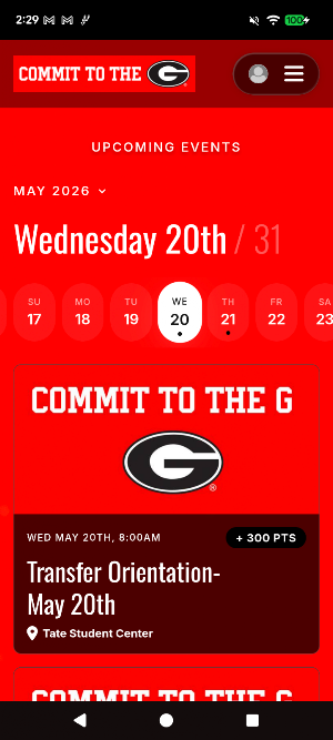 Commit to the G Rewards Screenshot 2
