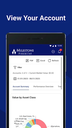 Milestone Financial Associates Screenshot 1