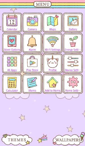 Cute Wallpaper Caticorn Theme Screenshot 1