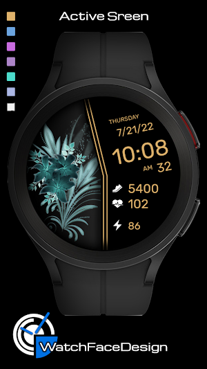 WaTchG006: Digital watch face Screenshot 3
