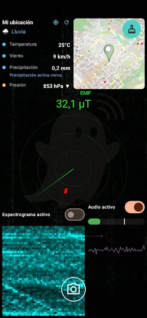 GhostTech: Ghost Detector EMF Screenshot 1