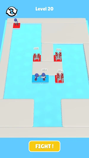 Swiping War Screenshot 0
