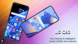 LG Launcher: LG Q92 Theme 2023 Screenshot 0