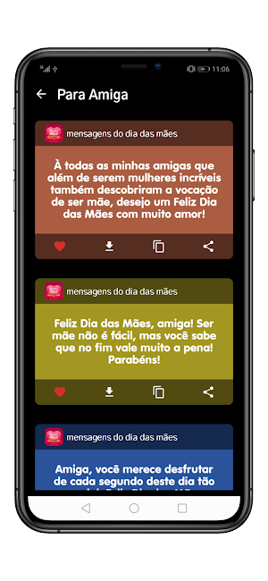 mensagem dos dia das mães Screenshot 3