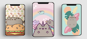 Pusheen cat HD wallpaper Screenshot 2
