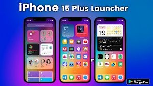 iPhone 15 Plus Launcher Screenshot 0