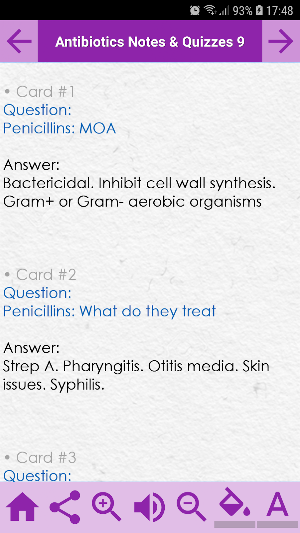 antibiotics : concepts, notes  Screenshot 2