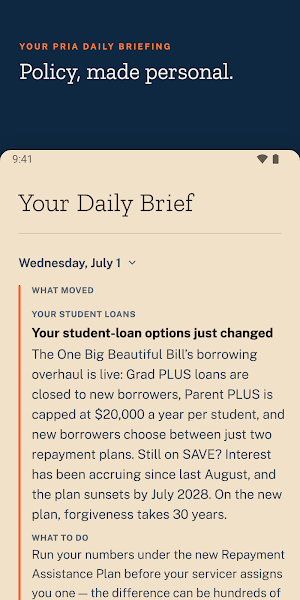 The Policy Risk App Screenshot 0