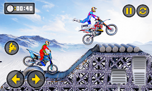 Snow Tricky Bike Impossible Track Stunts 2020 Screenshot 1