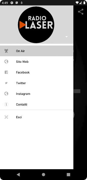 Radio Laser Screenshot 1