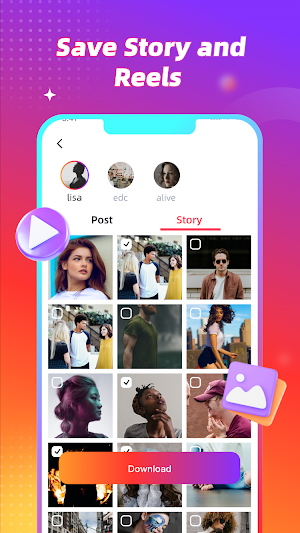 Reels Downloader - Story Saver Screenshot 3