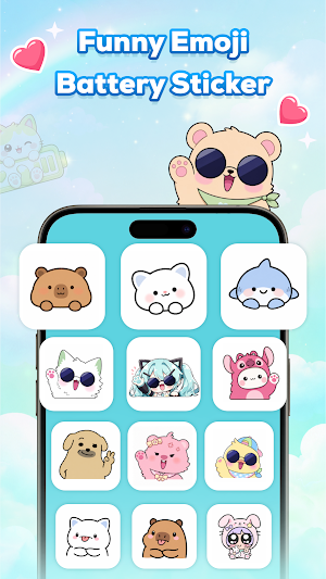 Emoji Battery: Customize Icon Screenshot 1