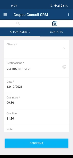 Gruppo Consoli CRM Screenshot 1