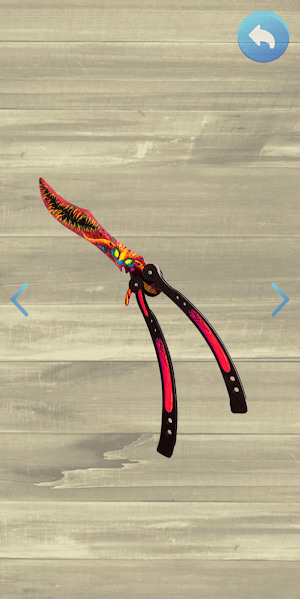 Butterfly knife - prank Screenshot 2