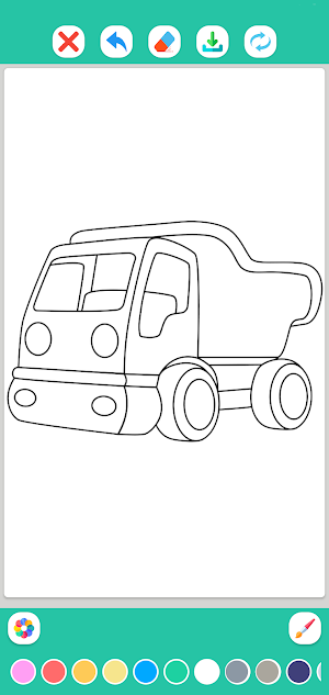 Car Coloring Book Screenshot 1