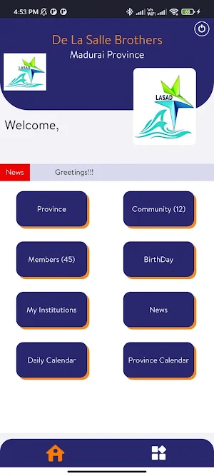 LASAD - Madurai Province Screenshot 2