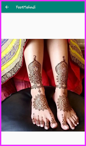 Foot/Feet Mehndi Designs 2020 Screenshot 2