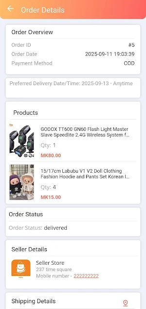 ENJOY DELIVERY Screenshot 3