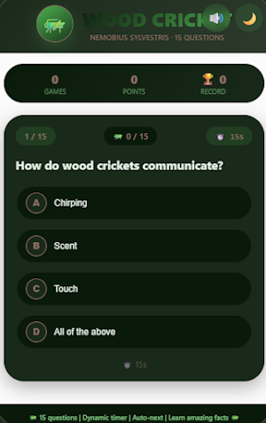 Wood  Magius Cricket Quiz Screenshot 1