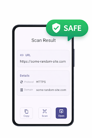QR Guard - Safe Scanner Screenshot 1