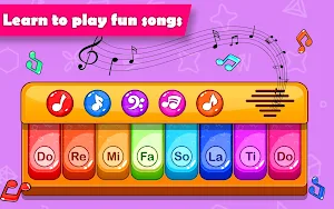 Baby Piano and Sounds for Kids Screenshot 0