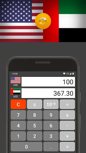 US Dollar / Emirati Dirham Screenshot 0