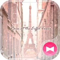 Theme Rain at the Eiffel Tower