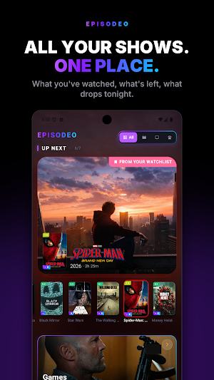 Episodeo · Movies, TV & Anime Screenshot 0