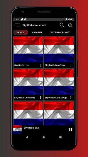 Sky Radio Nederland App Screenshot 0