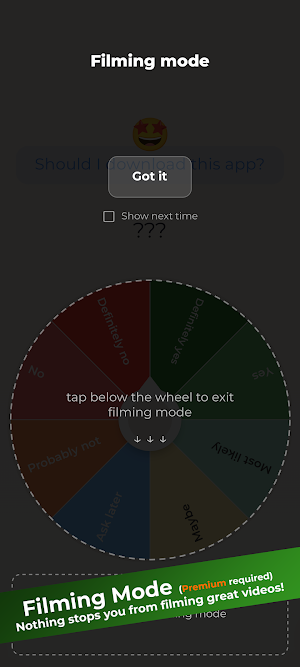 Lucky Decisions: Spin Wheel Screenshot 1