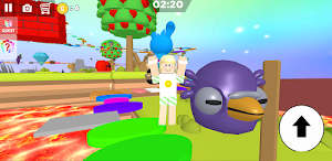 Monster World Parkour Girl Screenshot 3