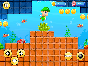 Mari Adventure: Super Run Game Screenshot 0