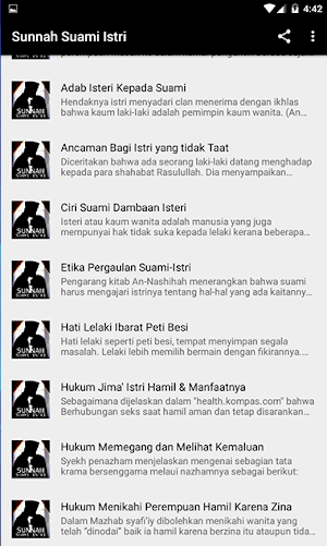 Sunnah Suami Istri Screenshot 1