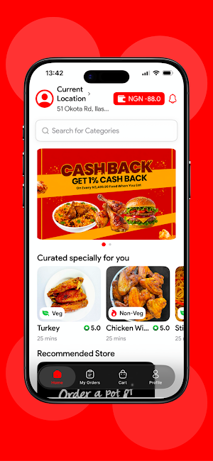 Wakiis | Food Delivery Screenshot 2