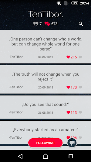 Quotes of the day Screenshot 1