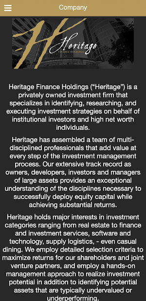 Heritage Insures Screenshot 1