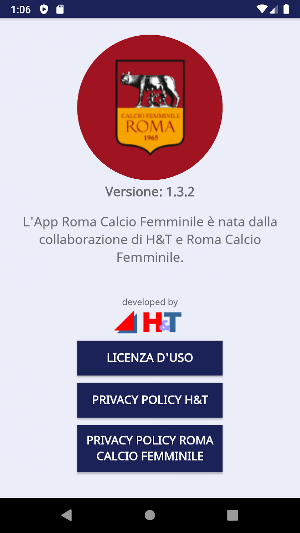 Roma Calcio Femminile Screenshot 2