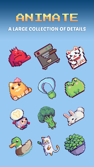 Pixel Art - Color Animation Screenshot 2